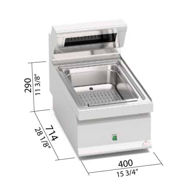 MANTENEDOR FRITOS ELÉCTRICO F.70 SOBREMESA