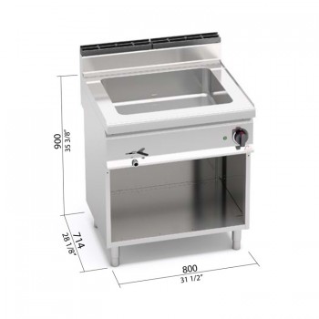 BAÑO MARÍA ELÉCTRICO MUEBLE 800X700 2