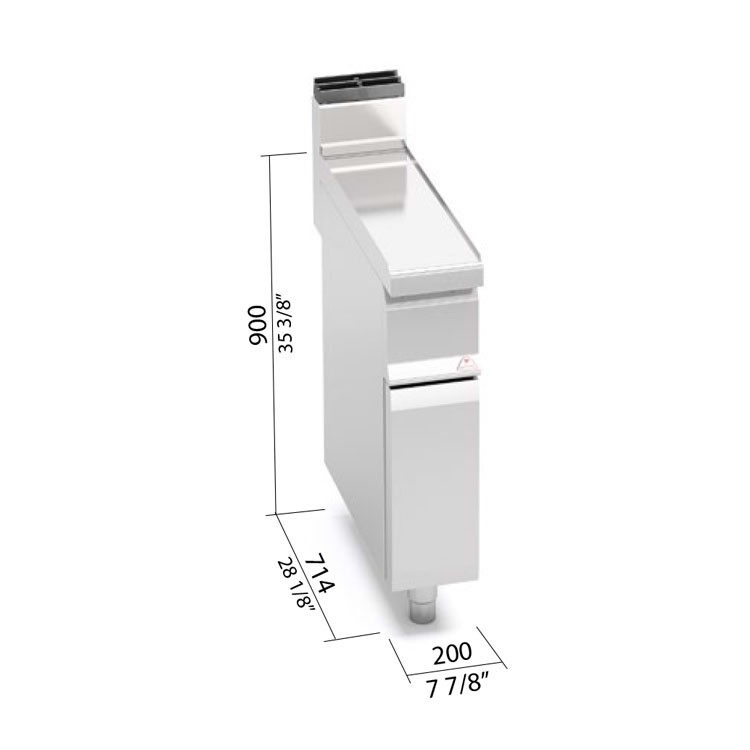 MUEBLE NEUTRO 200X700