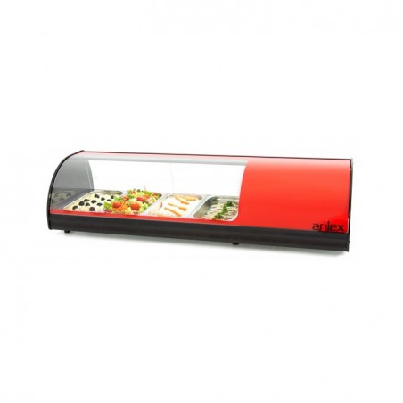 VITRINA REFRIGERADA TAPAS 1,1M PARA CUBETAS