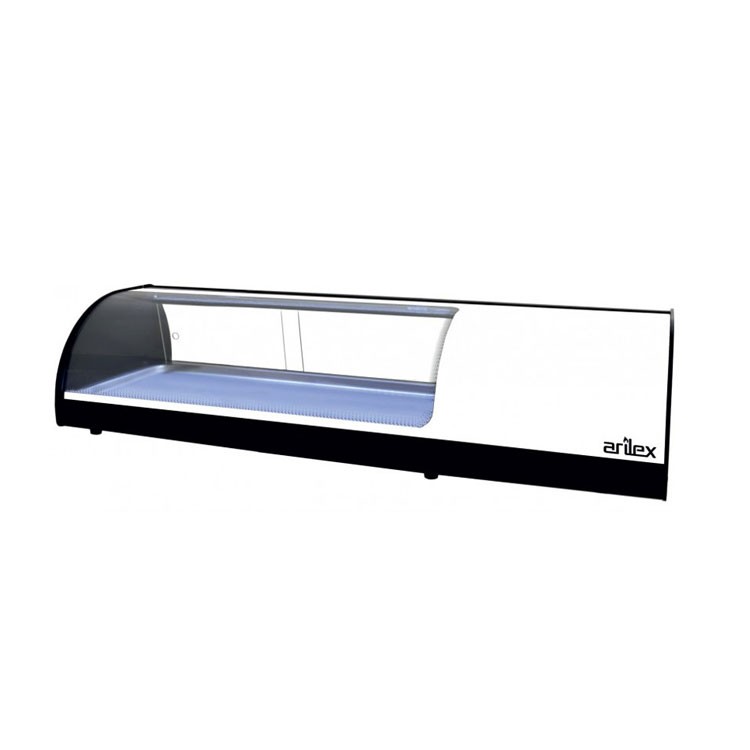 VITRINA REFRIGERADA TAPAS 1,1M PLACA LISA