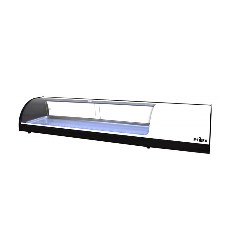 VITRINA REFRIGERADA TAPAS 1,4M PLACA LISA