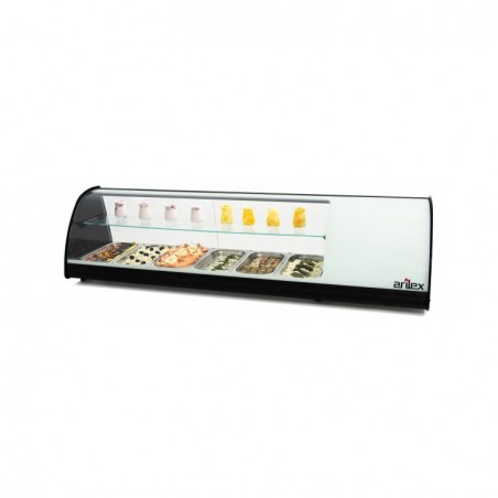 VITRINA REFRIGERADA DOBLE TAPAS 1,4M