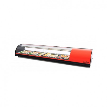 VITRINA REFRIGERADA PARA SUSHI 1,8M