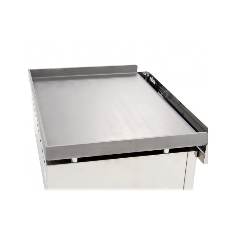 PLANCHA GAS 80X40 ACERO LAMINADO DE 6MM