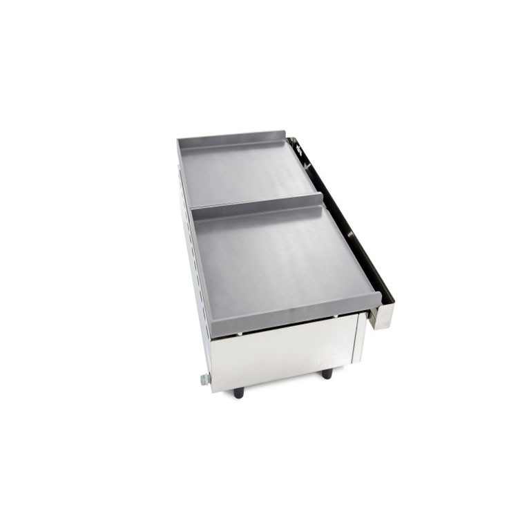 PLANCHA DOBLE GAS 80+40 ACERO LAMINADO DE 6MM