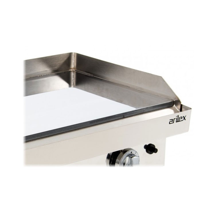 PLANCHA ELÉCTRICA 80X40 ACERO 15MM + CROMO