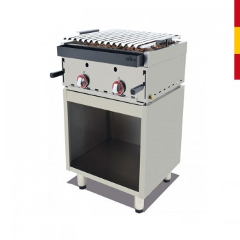 MUEBLE ACERO INOX. 34X40 PARA BARBACOAS