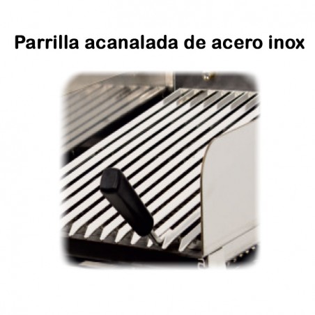 PARRILLA VASCA DE 100X59 CON PIEDRA VOLCÁNICA