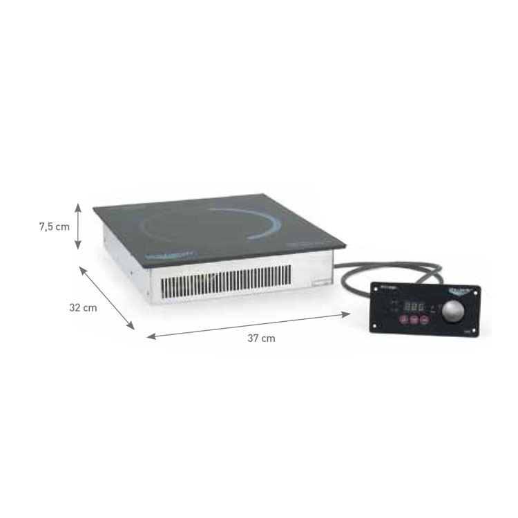 PLACA DE INDUCCIÓN ENCASTRABLE 1,8 KW