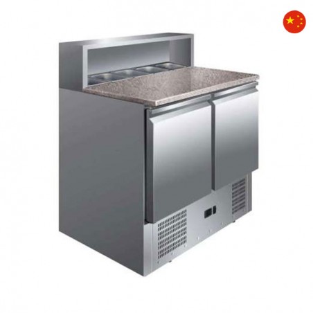 MESA REFRI. GRANITO F.70 3 PUERTAS PREP. ENSALADA