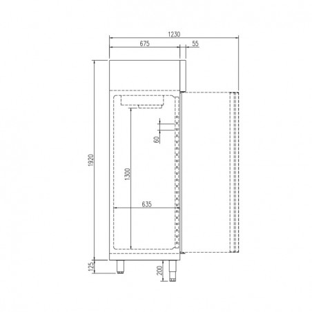 ARMARIO REFRIGRADO 1 PUERTA MULTIESTANTE