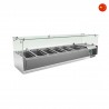 VITRINA PARA INGREDIENTES DE 8 GN1/3