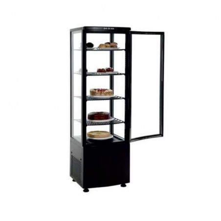 EXPOSITOR REFRI. CRISTAL 4 CARAS CAP. 238L