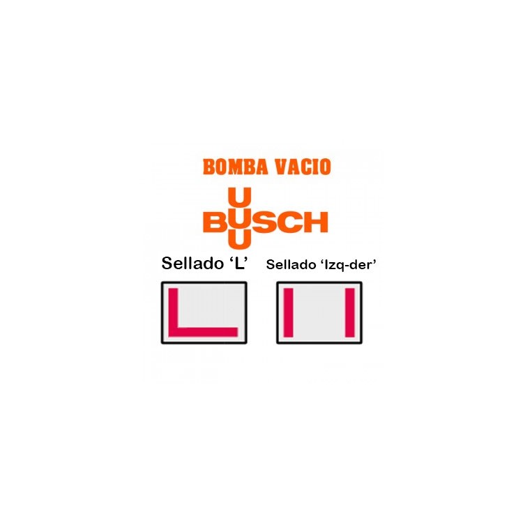 ENVASADORA PLUS SELLA X2 (+41 CM) BOMBA BUSCH