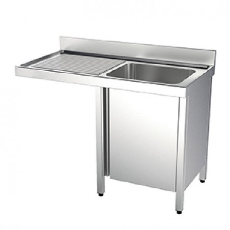 FREGADERO 1 CUBA PARA LAVAVAJILLA PUERTA F. 550