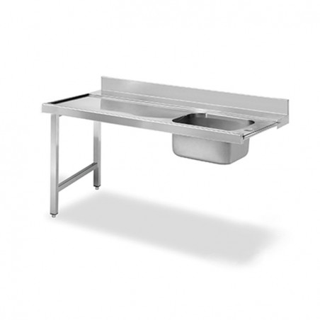 MESA PETO PRELAVADO LAVAVAJILLAS