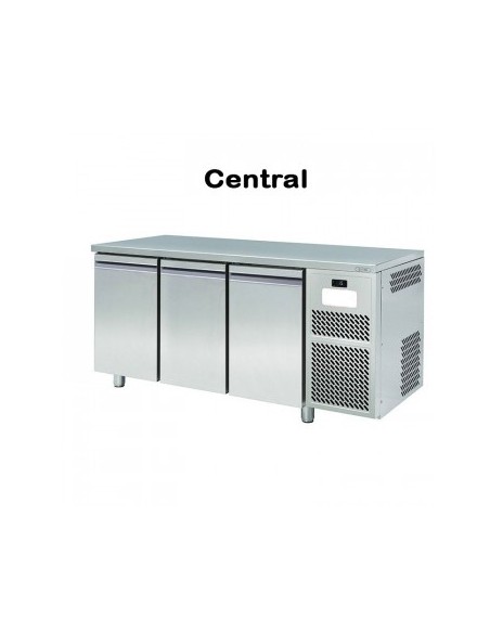 MESA REFRIGERADA 3 PUERTAS FONDO 60 CM