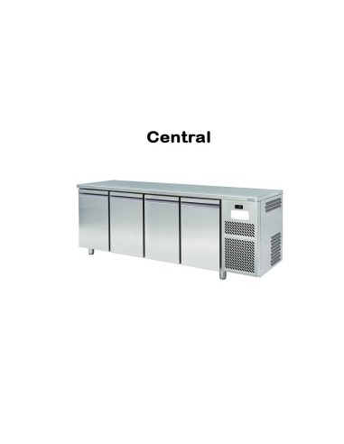 MESA REFRIGERADA 4 PUERTAS FONDO 70 CM