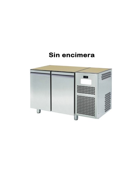 MESA REFRIGERADA 2 PUERTAS FONDO 70 CM