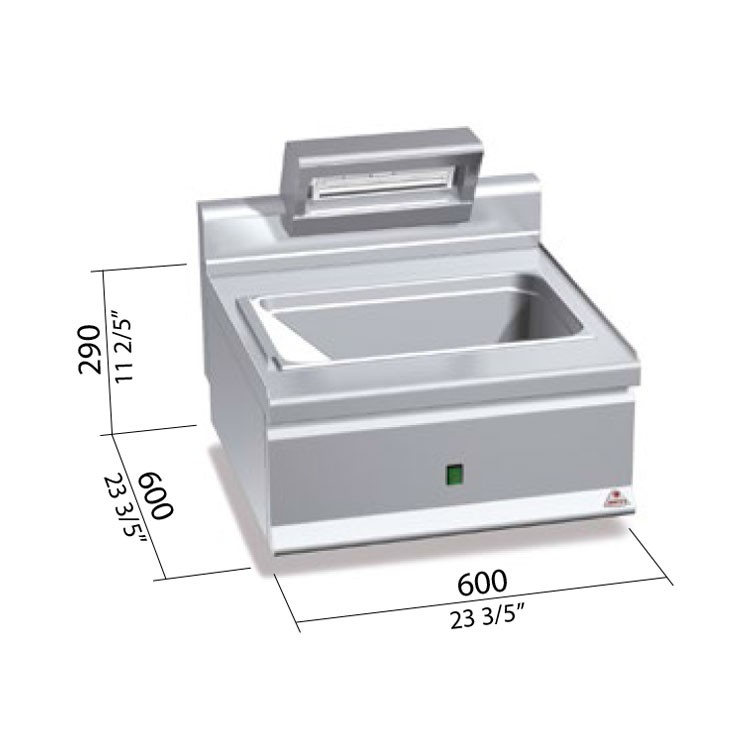 MANTENEDOR FRITOS F.60 ELÉCTRICO SOBREMESA