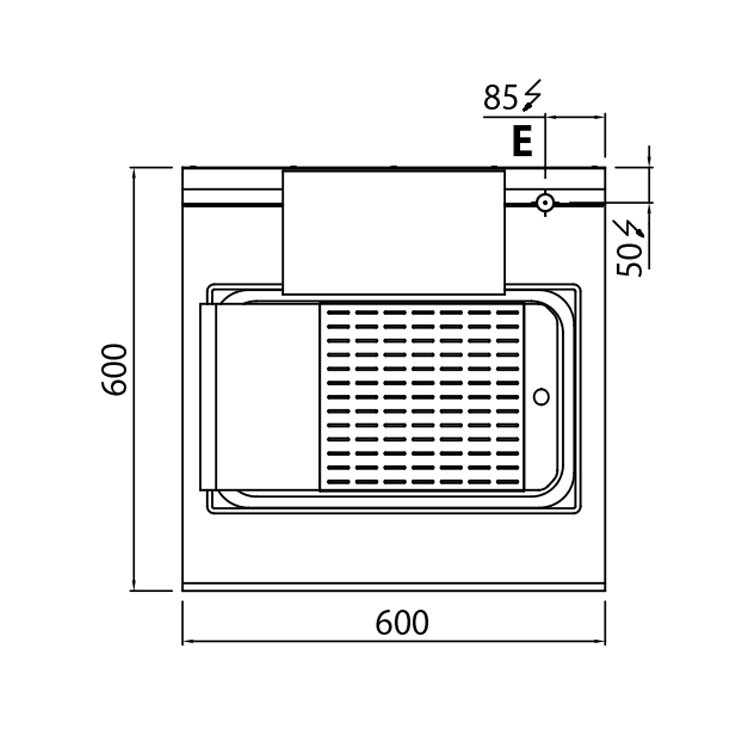 MANTENEDOR FRITOS F.60 ELÉCTRICO SOBREMESA