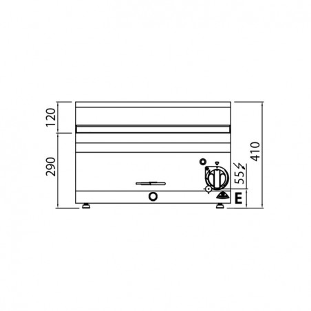 BAÑO MARÍA ELÉCTRICO SOBREMESA 600X600
