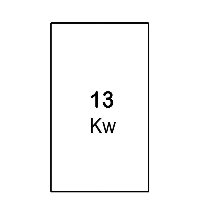 PLACA RADIANTE GAS FONDO 70